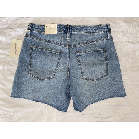 NWT Universal Threads " Vintage Midi Shorts"Women's Size 8  Inseam 4" Cut Off - Picture 10 of 10